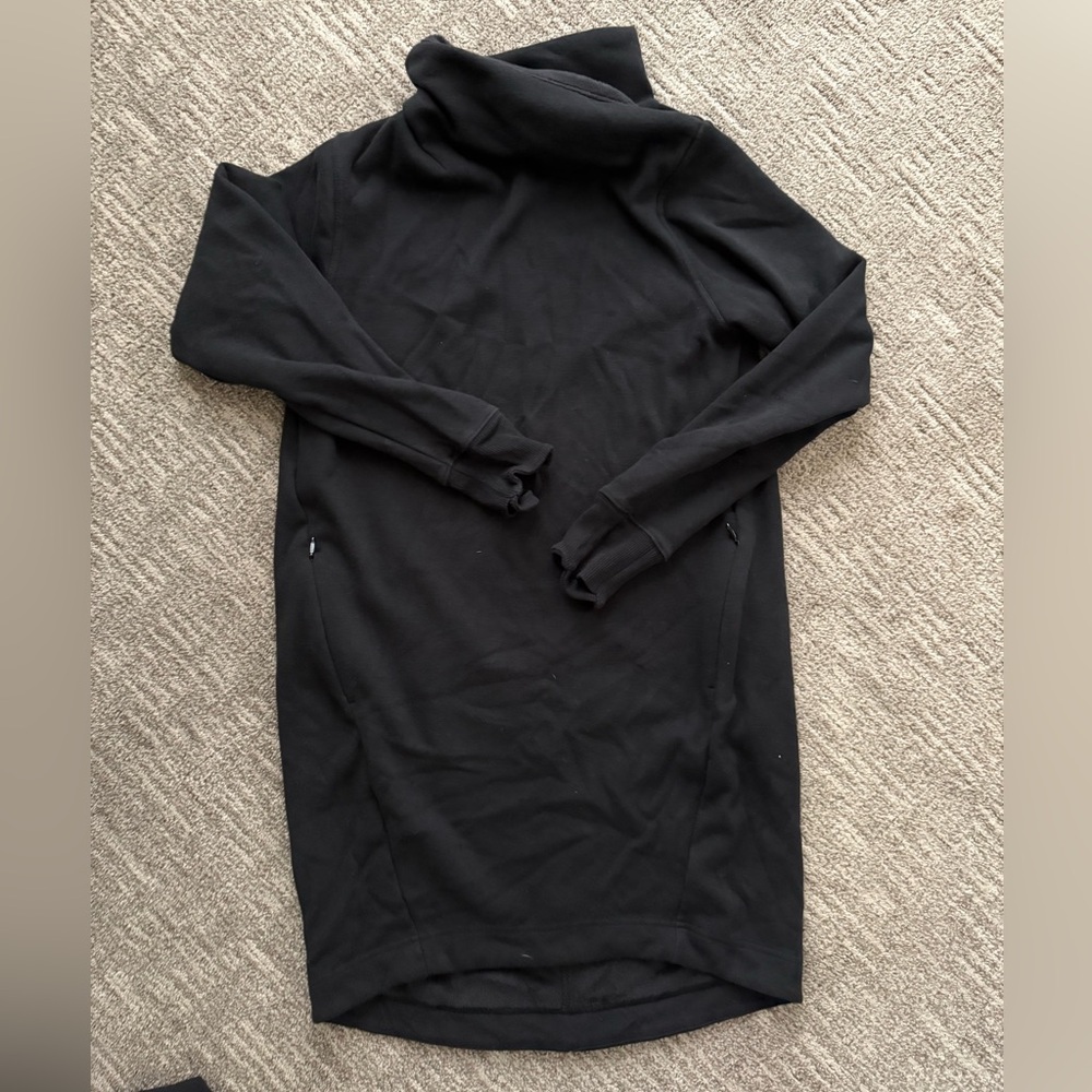 Athleta Fleece Lined Sweater Dress